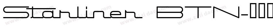 Starliner BTN字体转换